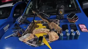 PMGO desarticula grupo criminoso da Bahia e apreende arsenal em Goiás