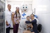 Vacinas são aplicadas conforme o calendário de vacinação para cada idade. Foto: Jhonatan Cantarelle/Agência Saúde DF